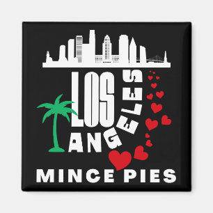Íman Los Angeles ama Mince Pies Cityscape