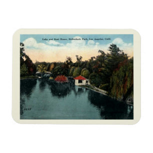 Íman Los Angeles CA, Hollenbeck Park, Estilo Vintage