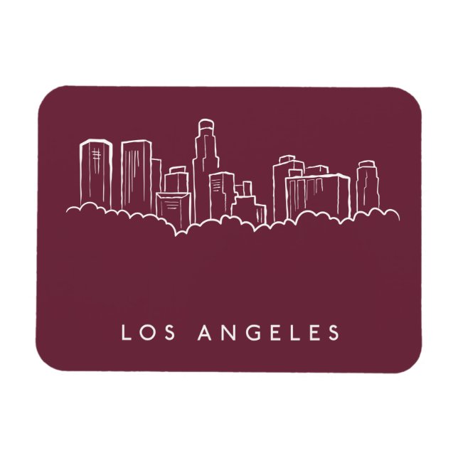 Íman Los Angeles California (Horizontal)