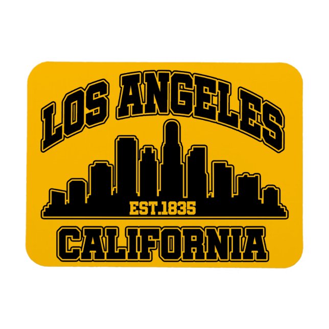 Íman Los Angeles, Califórnia (Horizontal)