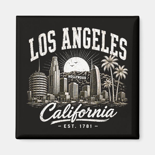 Íman Los Angeles Califórnia (Frente)