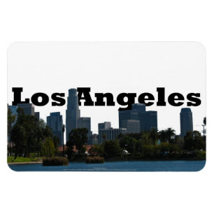 Íman Los Angeles Califórnia com a Los Angeles no céu
