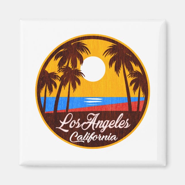 Íman Los Angeles, Califórnia, Souvenir (Frente)