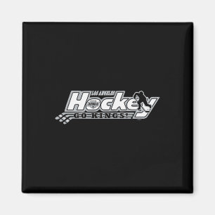 Íman Los Angeles Kings Hockey Preto Licenciado Oficialm