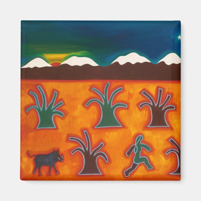 Íman Los Olivos en el Invierno 2010 (Frente)