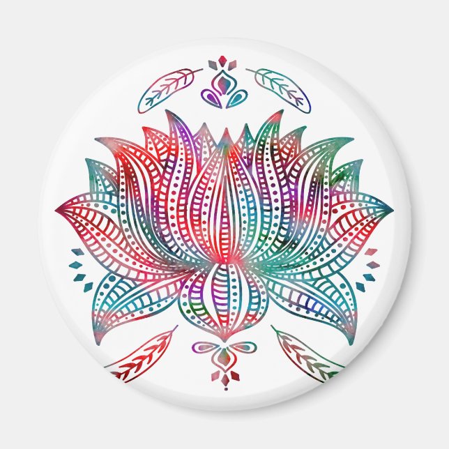 Íman lotus (Frente)