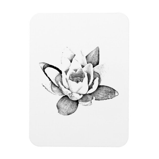 ÍMAN  LOTUS FLEXÍVEL PHOTO MAGNET (Vertical)
