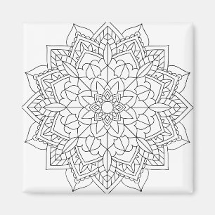 Íman Lotus Flower Mandala