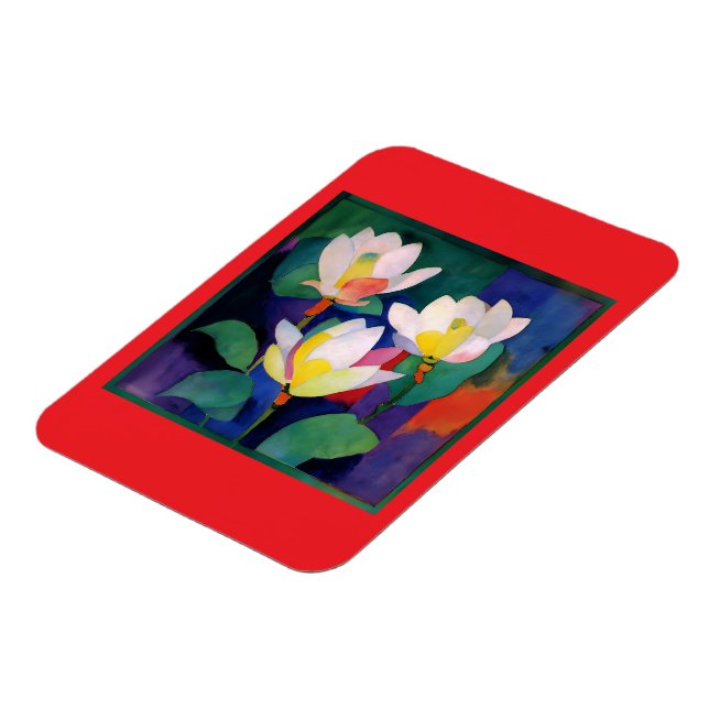 Íman Lótus Flowers Magnet (Left Side)