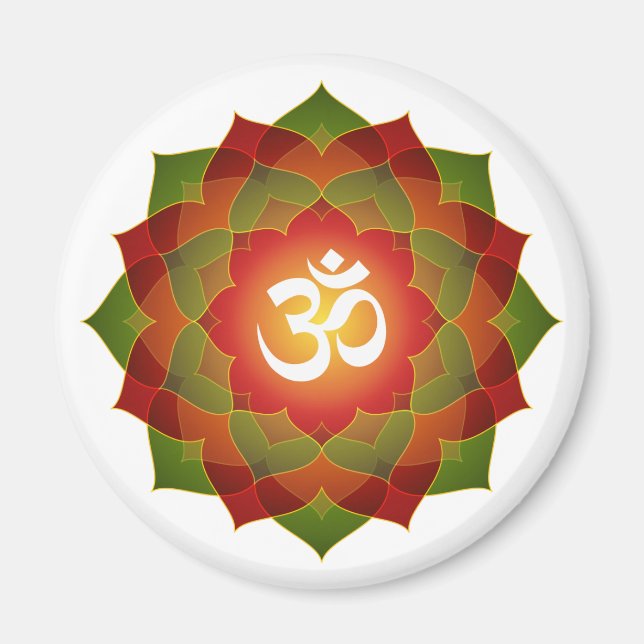 Íman Lotus Om Design (Frente)