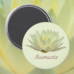 Íman Lotus Waterlily Yellow Floral Namaste