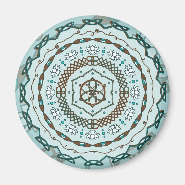 Íman Lotus Weave Magnet (Frente)