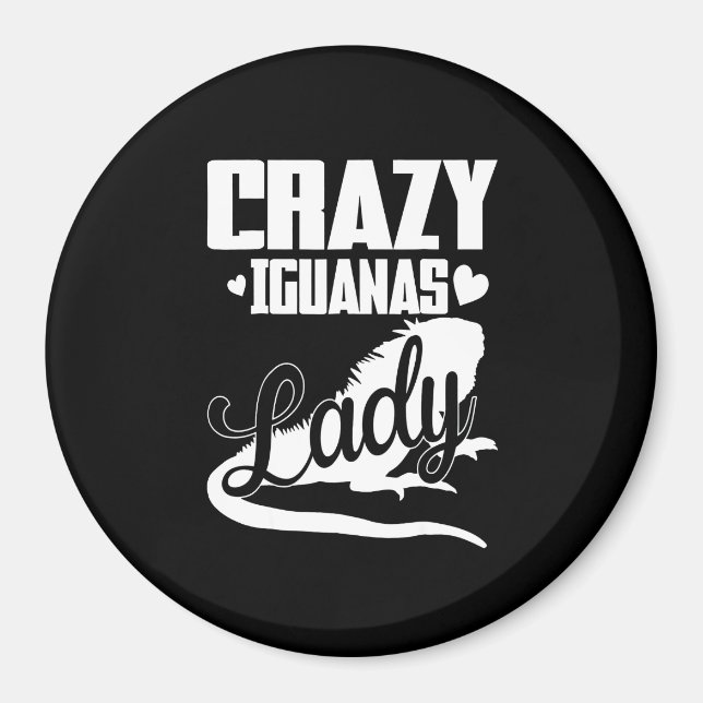 Íman Louca Iguana Lady (Frente)