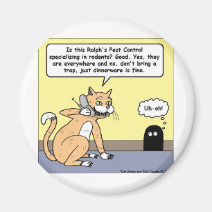 Íman Louças para Jantar Gato & Rato Presentes e Camiset