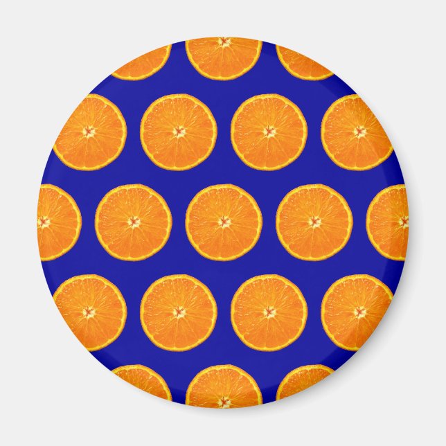 Íman Louco em Clementinas - Azul (Frente)