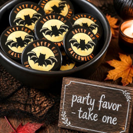 Íman Louco pelo Halloween! Ímã de Favor de Festa