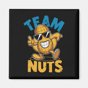 Íman Loucos de Equipe Dab Peanut Engraçado Revisão Lega