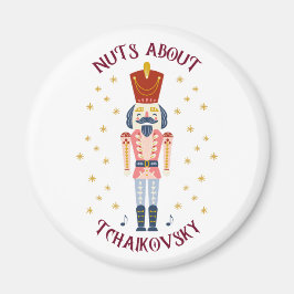 Íman Loucos Sobre Tchaikovsky Nutcracker Music White
