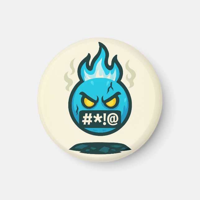 Íman Loucura de Emoji (Frente)