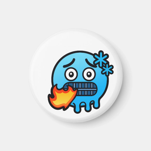 Íman Loucura de Emoji (Frente)