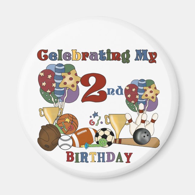 Íman Loucura para T-shirts e segundos aniversários desp (Frente)