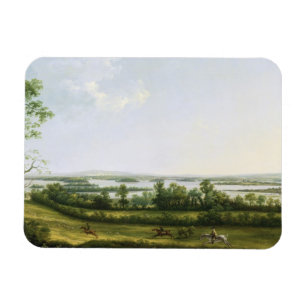 Íman Lough Erne da batida Ninney, com o Bellisle no
