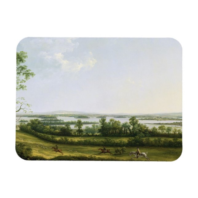 Íman Lough Erne, de Knock Ninney, com Bellisle no (Horizontal)