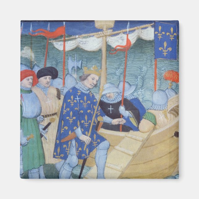 Íman Louis embarcando para as Cruzadas (Frente)