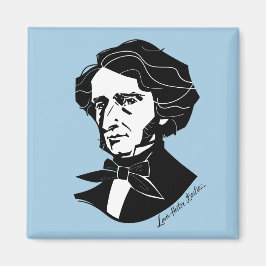 Íman Louis-Hector Berlioz (sobre fundo colorido)