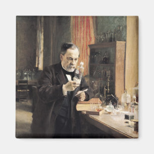 Íman Louis Pasteur em seu Laboratório, 1885