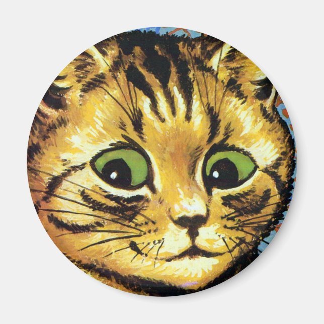 Íman Louis Wain cat Magnet (Frente)