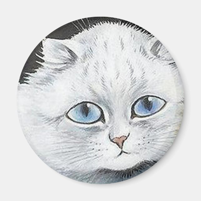Íman Louis Wain cat Magnet (Frente)