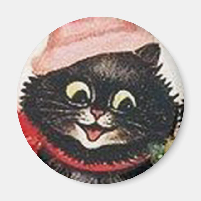 Íman Louis Wain cat Magnet (Frente)