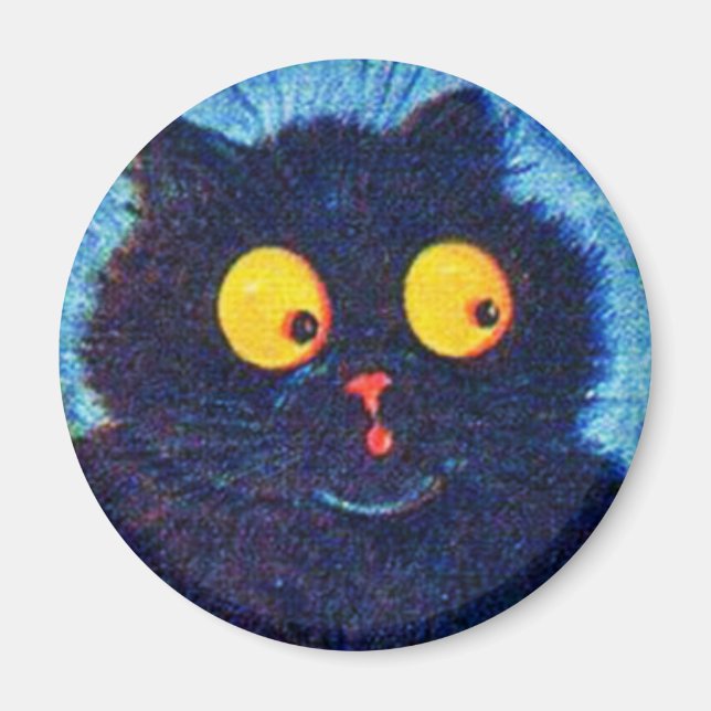 Íman Louis Wain cat Magnet (Frente)