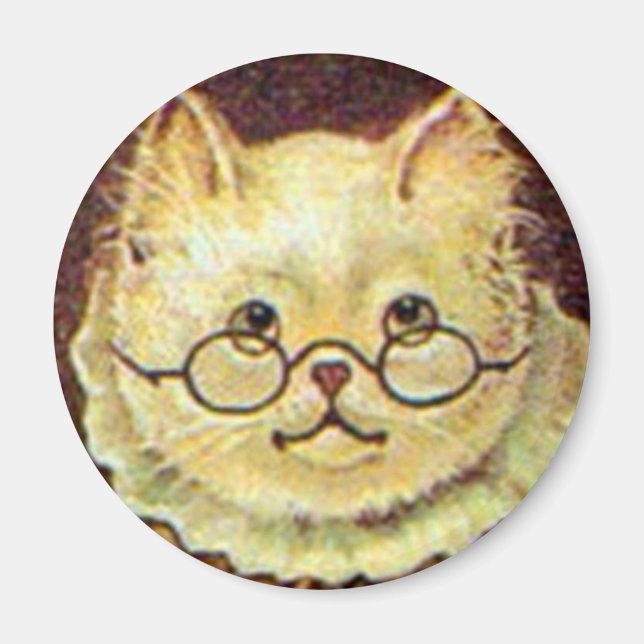 Íman Louis Wain cat Magnet (Frente)