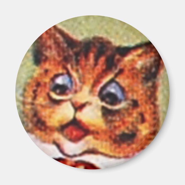 Íman Louis Wain cat Magnet (Frente)