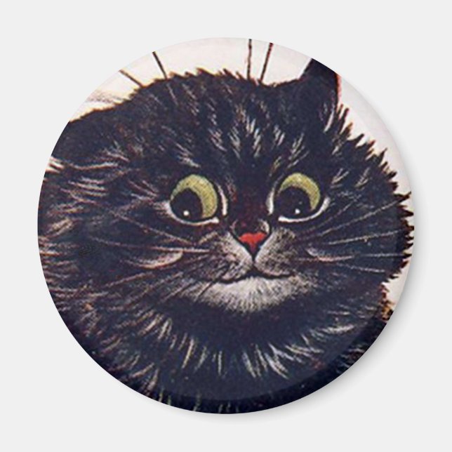 Íman Louis Wain cat Magnet (Frente)