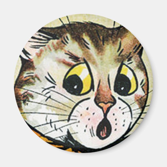 Íman Louis Wain cat Magnet (Frente)