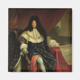 Íman Louis XIV que guardaram um plano do Maison Royale