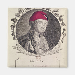 Íman Louis XVI que vestem uma capota phrygian