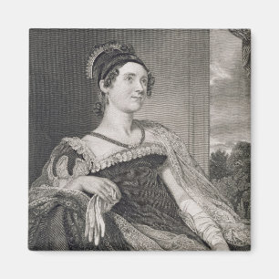 Íman Louisa Catherine Adams (1775-1852) gravado por G.F