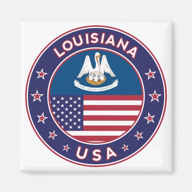 Íman Louisiana (Frente)