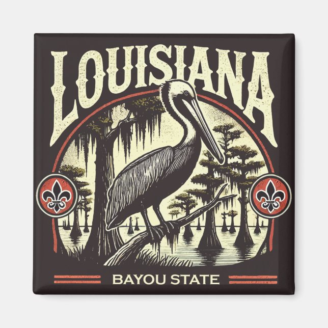 Íman Louisiana (Frente)