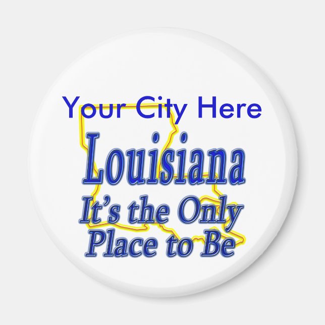 Íman Louisiana é o único lugar a ser (Frente)