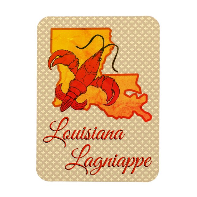 Íman Louisiana Lagniappe (Vertical)