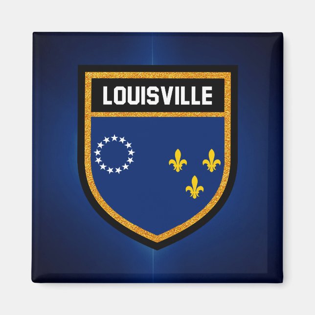 Íman Louisville Flag (Frente)