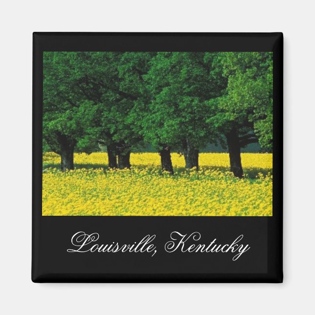 Íman Louisville, Kentucky Magnet (Frente)