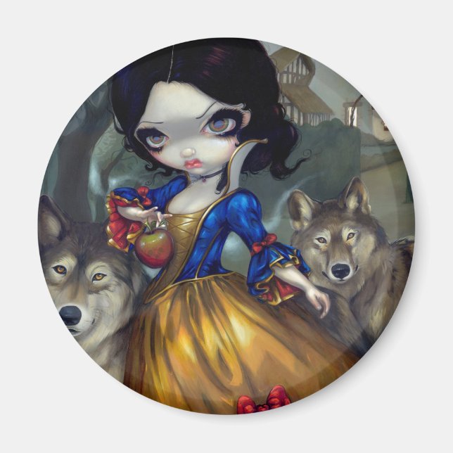 Íman "Loup-Garou: Blanche Neige" Magnet (Frente)