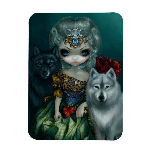 Íman "Loup-Garou: La Grande Prêtresse" (Vertical)