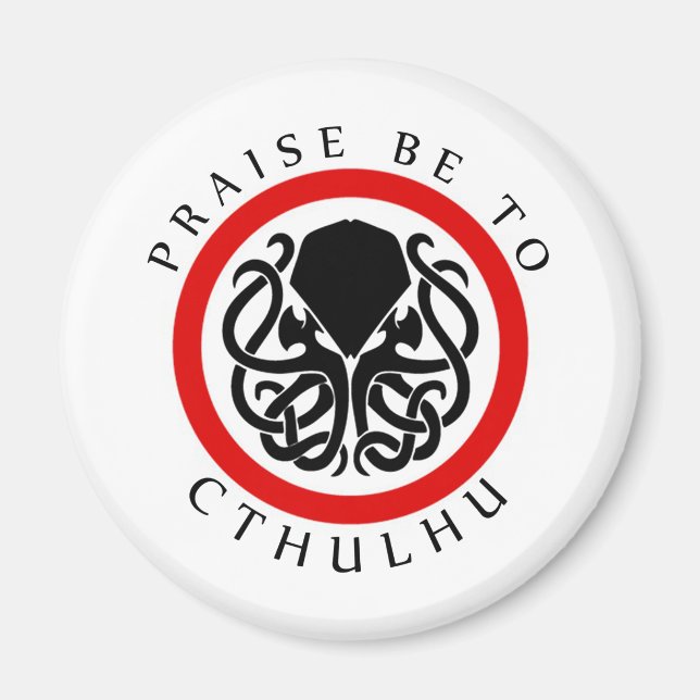 Íman Louvado Seja Por Cthulhu (Frente)
